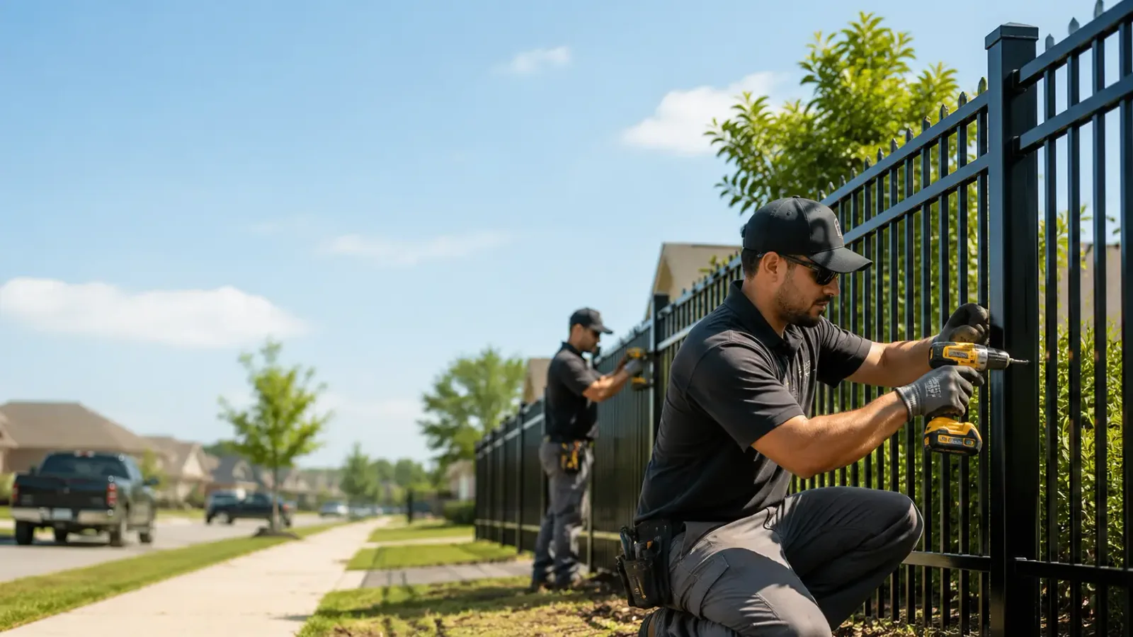 Metal Fence Installation in Rockvale, TN